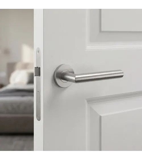 Puxador de porta cor inox OVAL 1701 puxador design