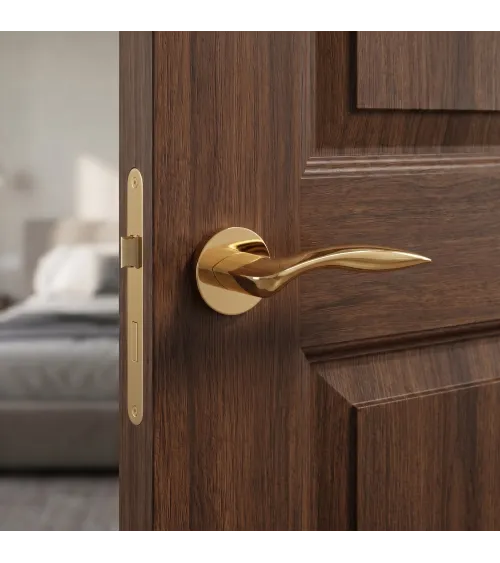 Puxador de porta ouro polido ROBINE puxador design