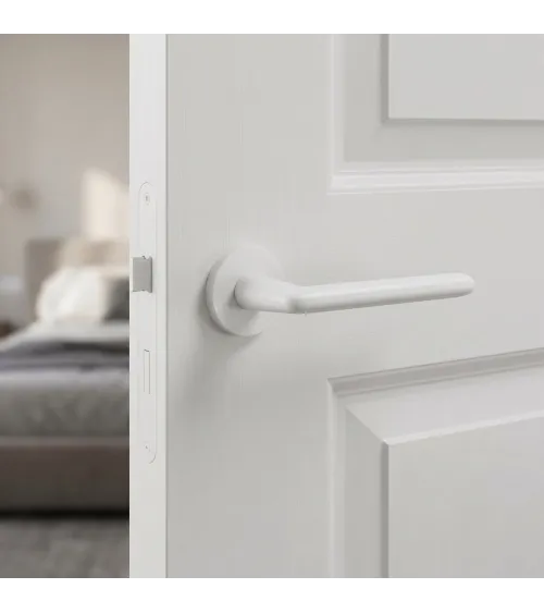 Puxador de porta branco Spark design