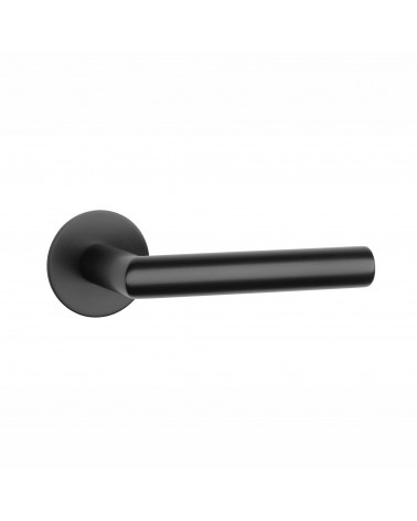Puxador de porta preto OVAL 1750 puxador design
