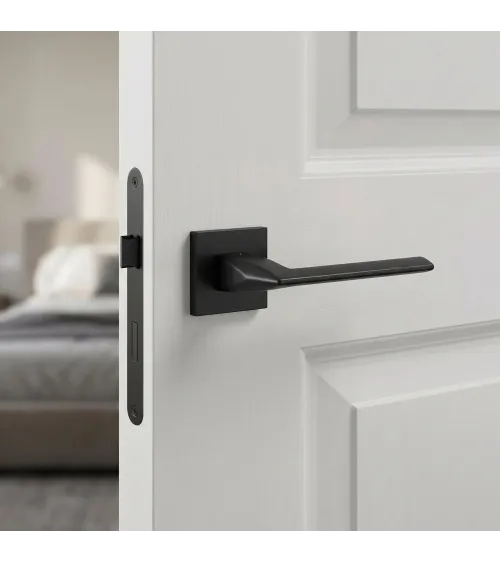 Puxador de porta preto EVER design