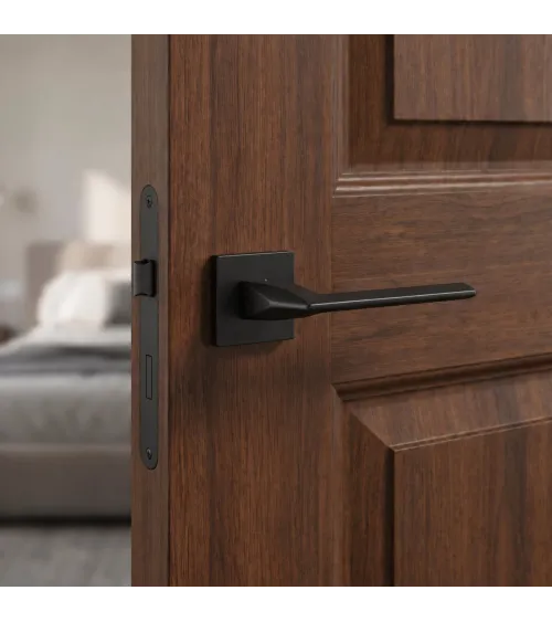 Puxador de porta preto EVER design