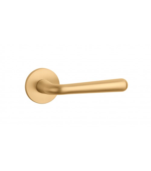 Puxador de porta dourado acetinado IRGA puxador design