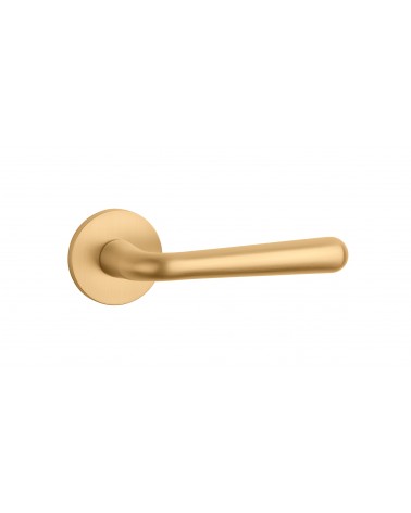 Puxador de porta dourado acetinado IRGA puxador design