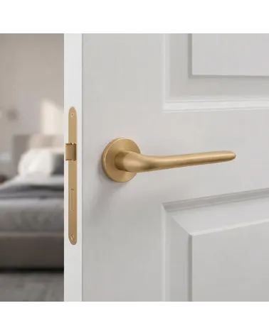 Maçaneta de Porta Moderna chic, tendência e minimalista - Modelo AZALIA