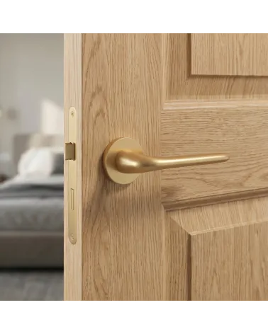 Maçaneta de Porta Moderna chic, tendência e minimalista - Modelo AZALIA
