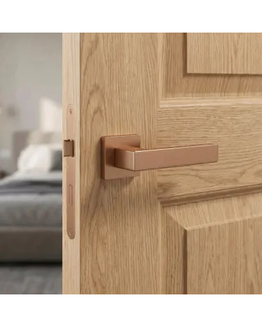 Pega de Porta Cobre para uma decoração de carácter - Modelo PINA