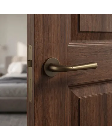 Maçanetas de porta dourado polido Mandelli Start