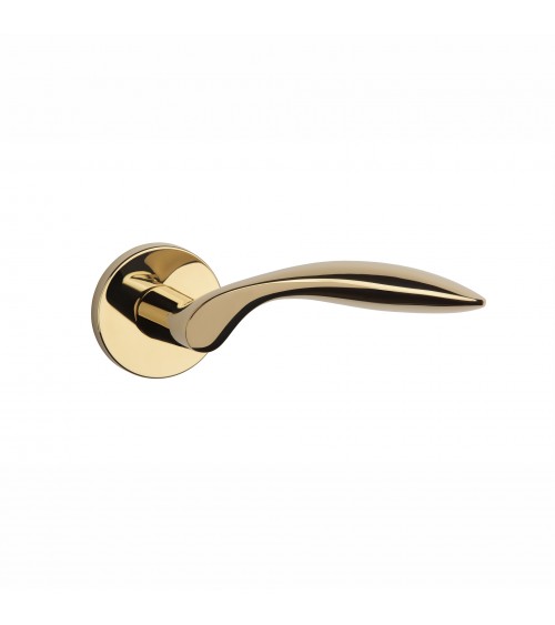 Puxador de porta ouro polido GERBERA puxador design