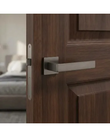 Puxador de Porta em Grafite para uma decoração intemporal - ALISSO