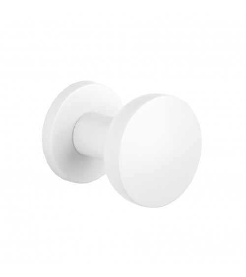 Botão de porta Branco MESA Redondo móvel - puxador design