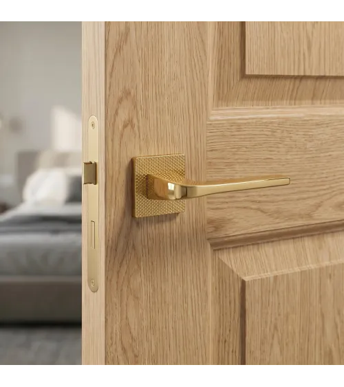Puxador de porta ouro polido TUPAI 4007-T2 puxador design