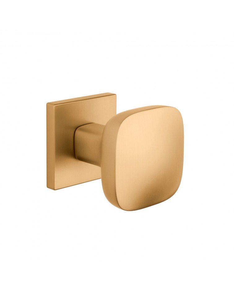 Botão de porta preto KIAMA quadrado - puxador design