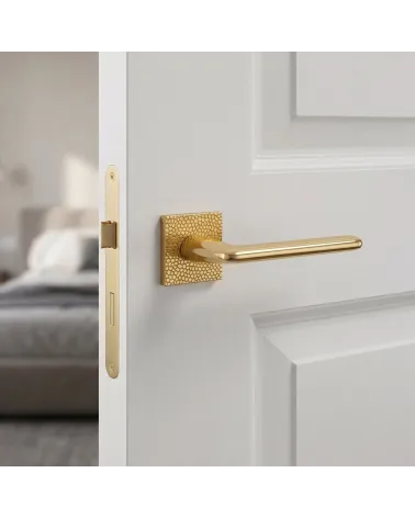 Puxador de Porta Dourado Polido para uma decoração luxuosa - Modelo TUPAI 4165-T1