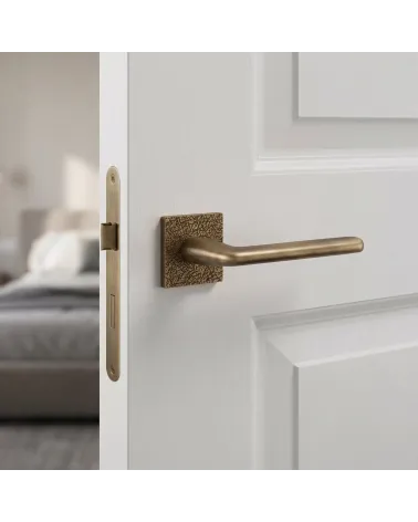 Puxador de Porta Pátina Antique Mate com charme único - TUPAI 4165-T3