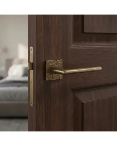 Puxador de Porta Pátina Antique Mate com charme único - TUPAI 4165-T3