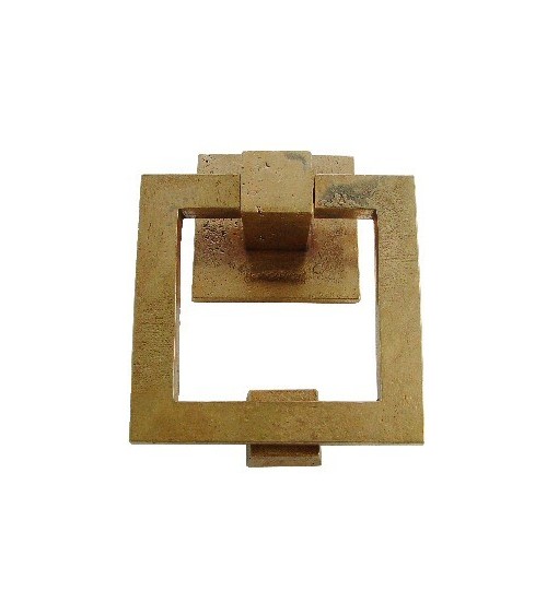 Aldrava em bronze genuíno - modelo BT1519 - puxador design