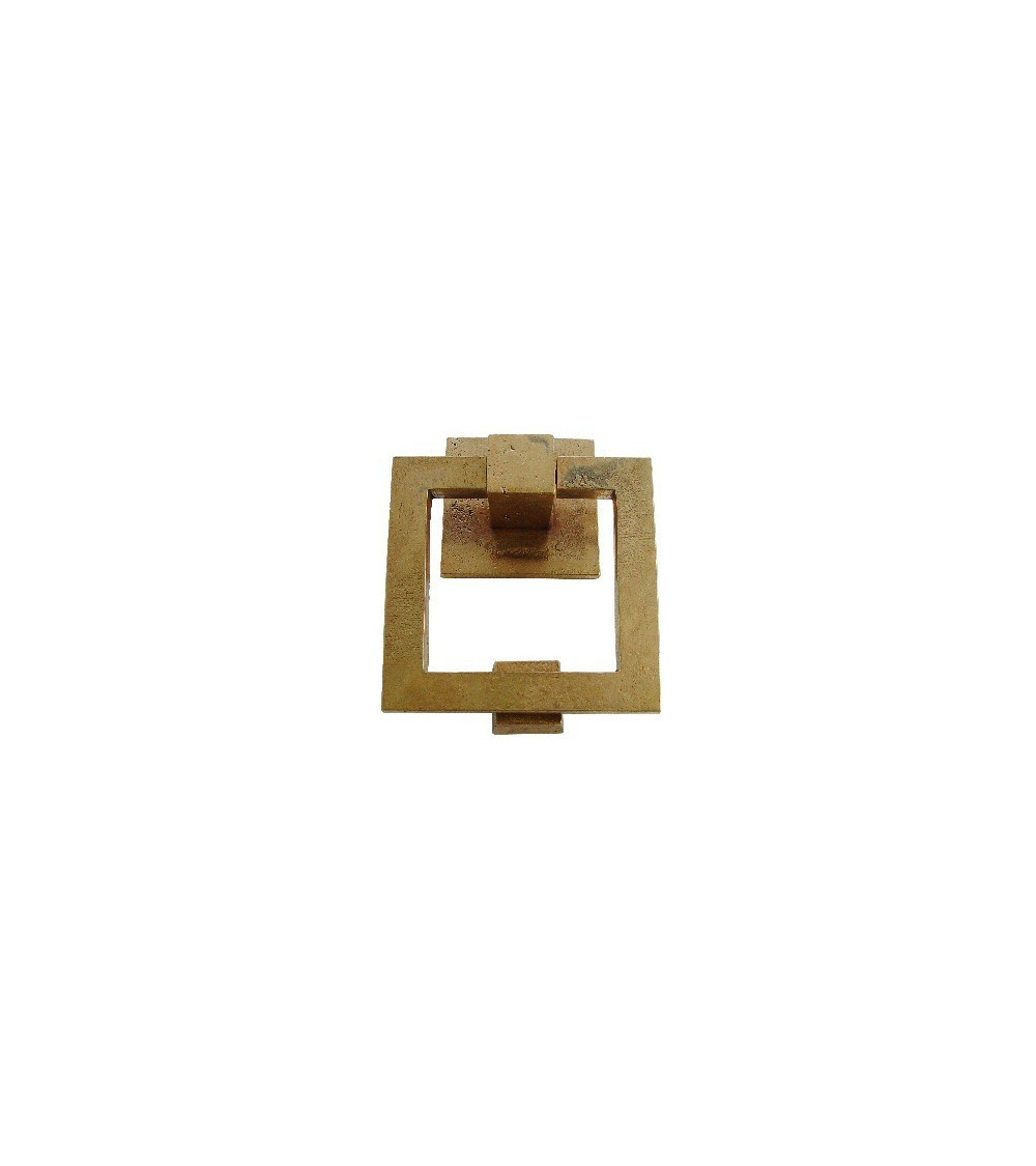Aldrava em bronze genuíno - modelo BT1519 - puxador design
