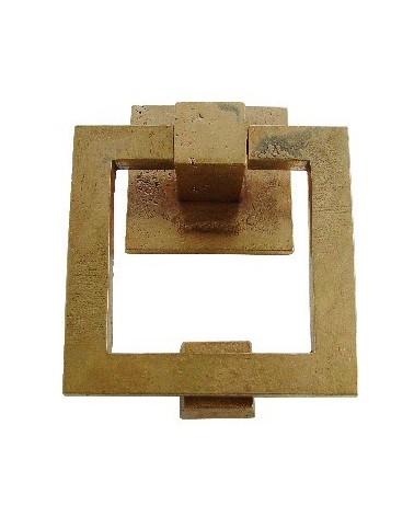 Aldrava em bronze genuíno - modelo BT1519 - puxador design