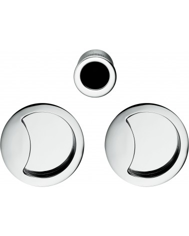 Puxador para porta corredeira sóbrio COLOMBO DESIGN ferragens design
