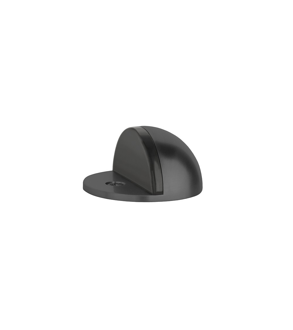 Batente de porta preto DS21, para chão - puxador design