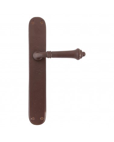 Puxador de porta preto em ferro 287 - ferragens design