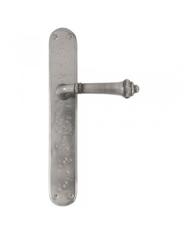 Puxador de porta preto em ferro 287 - ferragens design