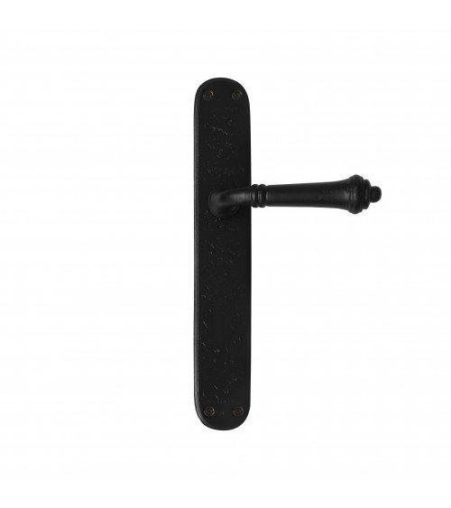 Puxador de porta preto em ferro 287 - ferragens design