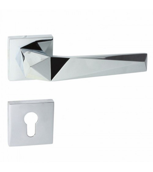 Puxador de porta DOM Pira QR com chave I - puxador design
