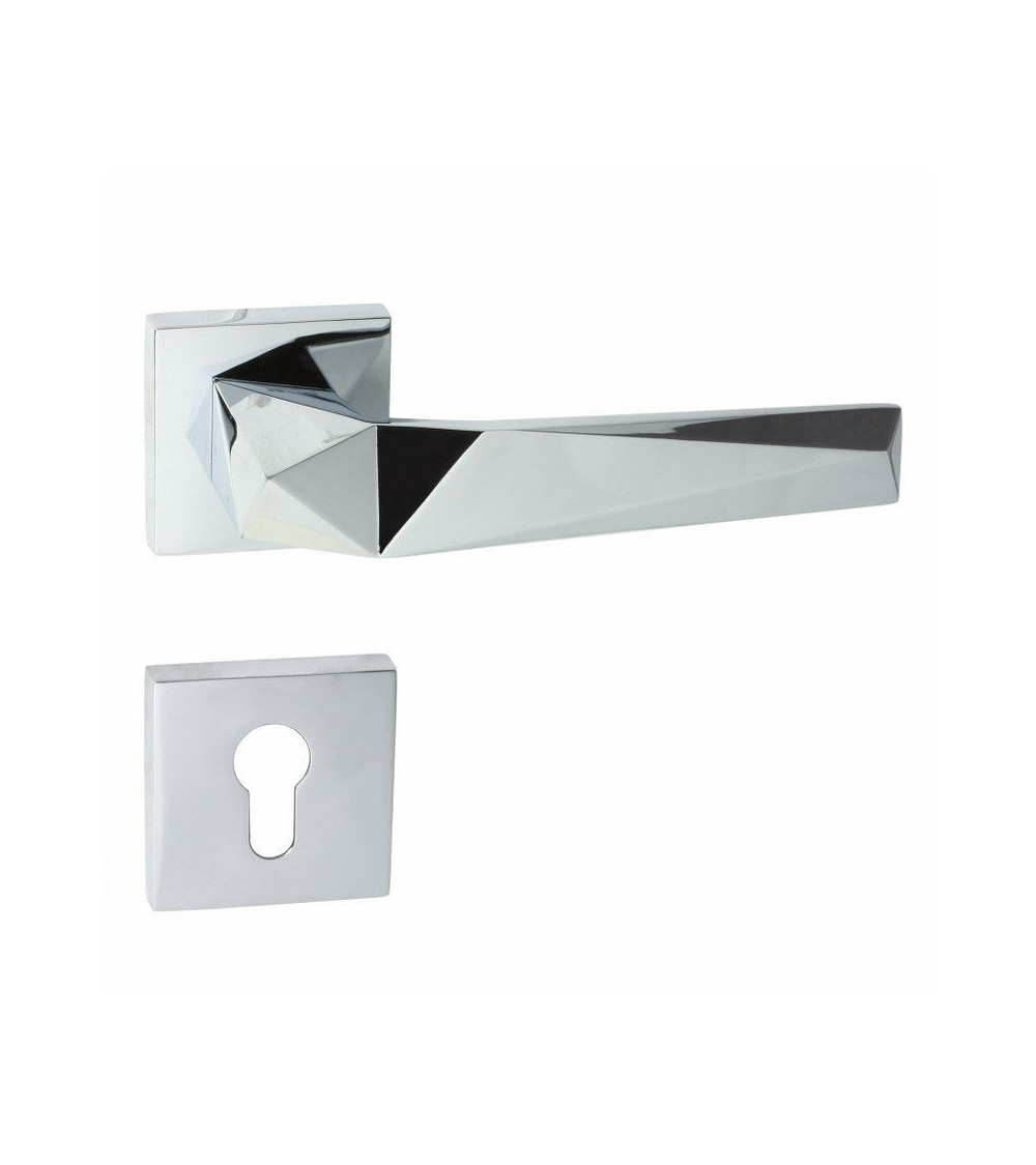 Puxador de porta DOM Pira QR com chave I - puxador design