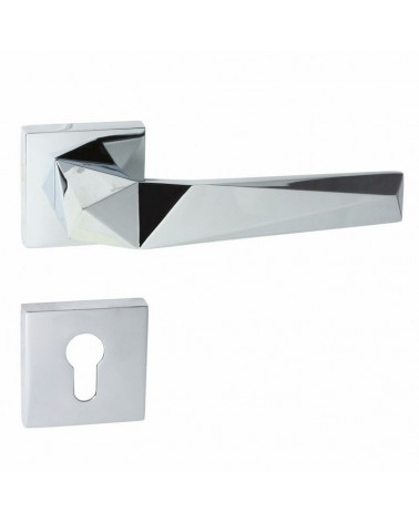 Puxador de porta DOM Pira QR com chave I - puxador design