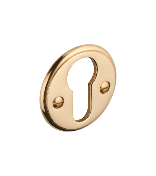 Escudo de porta com chave de cilindro DCG E/16 - puxador design
