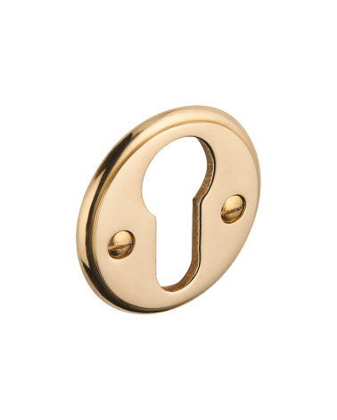 Escudo de porta com chave de cilindro DCG E/16 - puxador design