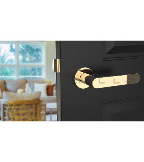 Puxador de porta ouro polido ALORA puxador design