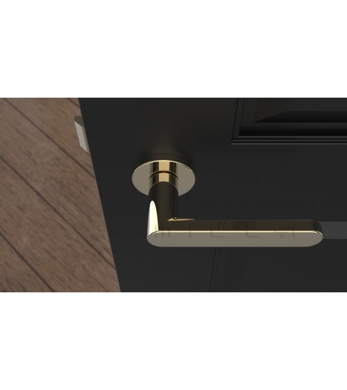 Puxador de porta ouro polido ALORA puxador design