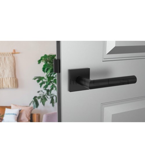 Puxador de porta preto ARABIS puxador design