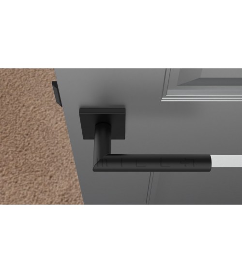 Puxador de porta preto ARABIS puxador design