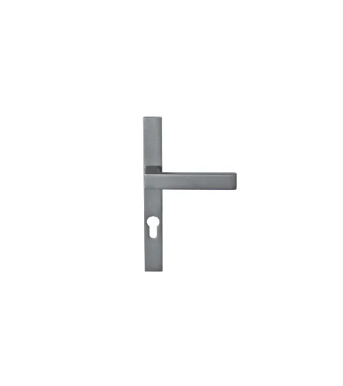Puxador para perfil estreito alu/PVC aspeto inox em espelho 26 mm | MILLAPUXADORES