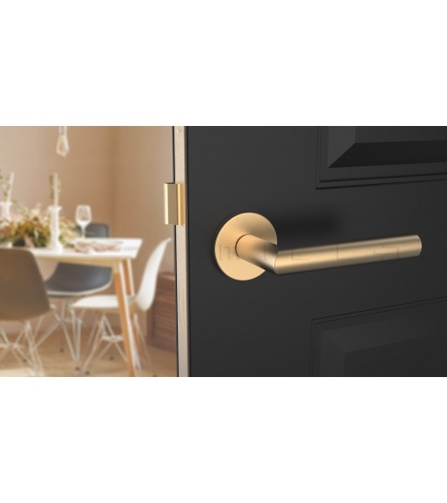 Puxador de porta cor dourado mate ARABIS puxador design
