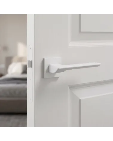 Puxador de Porta Branco para uma decoração fresca e luminosa - ASTRA