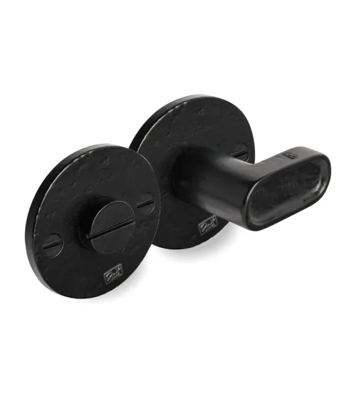 Conjunto para WC com acabamento em metal bruto
