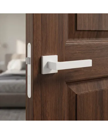 Puxador de Porta Branco de pureza inigualável - Modelo TUPAI 2275