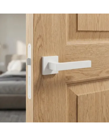 Puxador de Porta Branco de pureza inigualável - Modelo TUPAI 2275