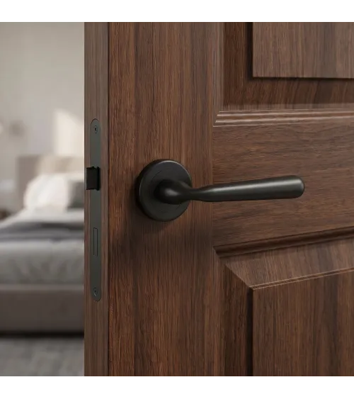 Puxador de porta preto HANDY design