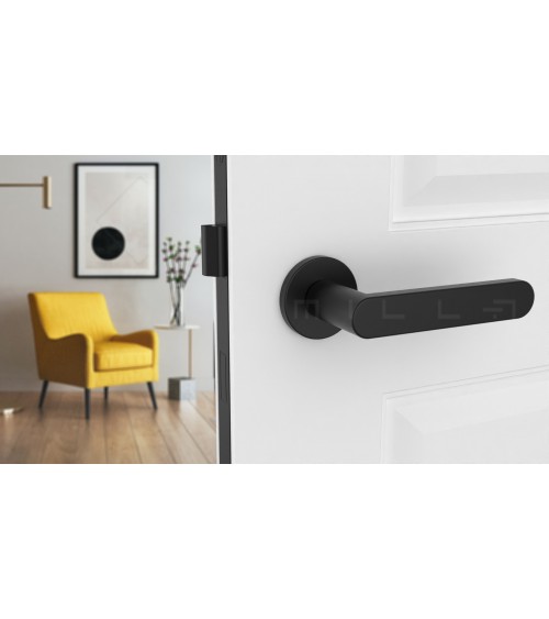 Puxador de porta preto ALORA puxador design