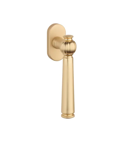 Fecho de janela TUKA em alumínio dourado mate