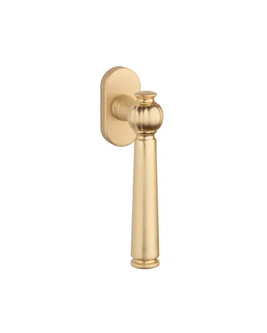 Fecho de janela TUKA em alumínio dourado mate