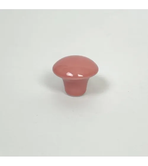 Cabide de parede em porcelana esmaltada brilhante coral, tamanho S – Anne Black