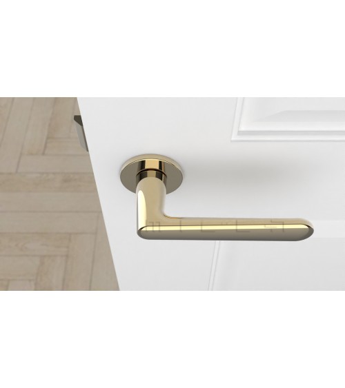 Puxador de porta ouro polido ARIA puxador design