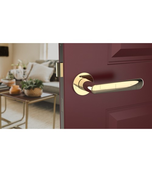 Puxador de porta ouro polido ARIA puxador design